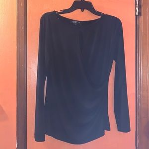 *3 for $25* JONES NY COLLECTION black blouse size L